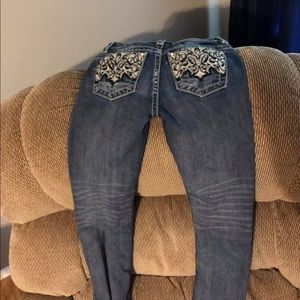 Miss Me Girls Size 12 skinny jeans